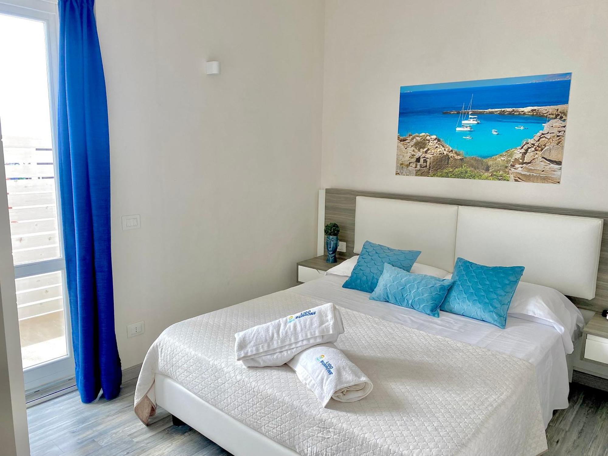 Bed and Breakfast Stabilimento Lido Burrone Фавиньяна Экстерьер фото